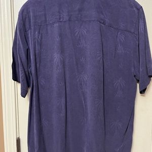Tommy Bahama Mens Camp Shirt Silk, Size Large